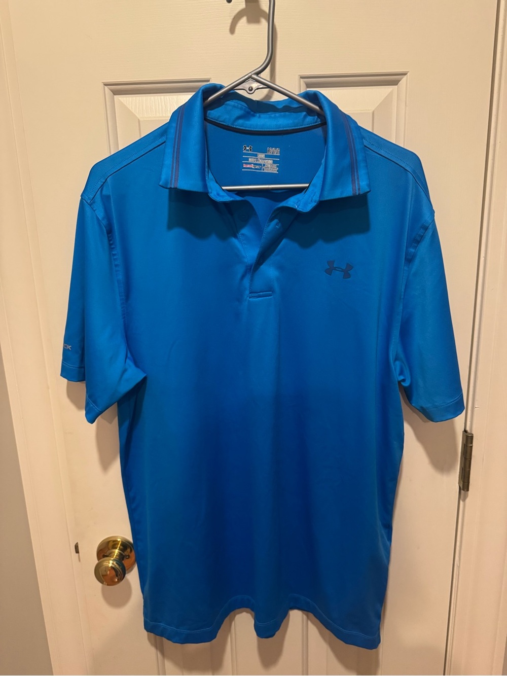 Under Armour Men's Bright Blue Athletic Polo